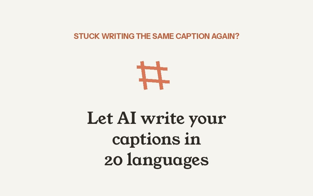TagGenerator AI — Caption & Hashtag Generator