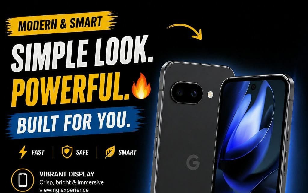 Modern & Smart Smartphone – Simple Look, Powerful Performance