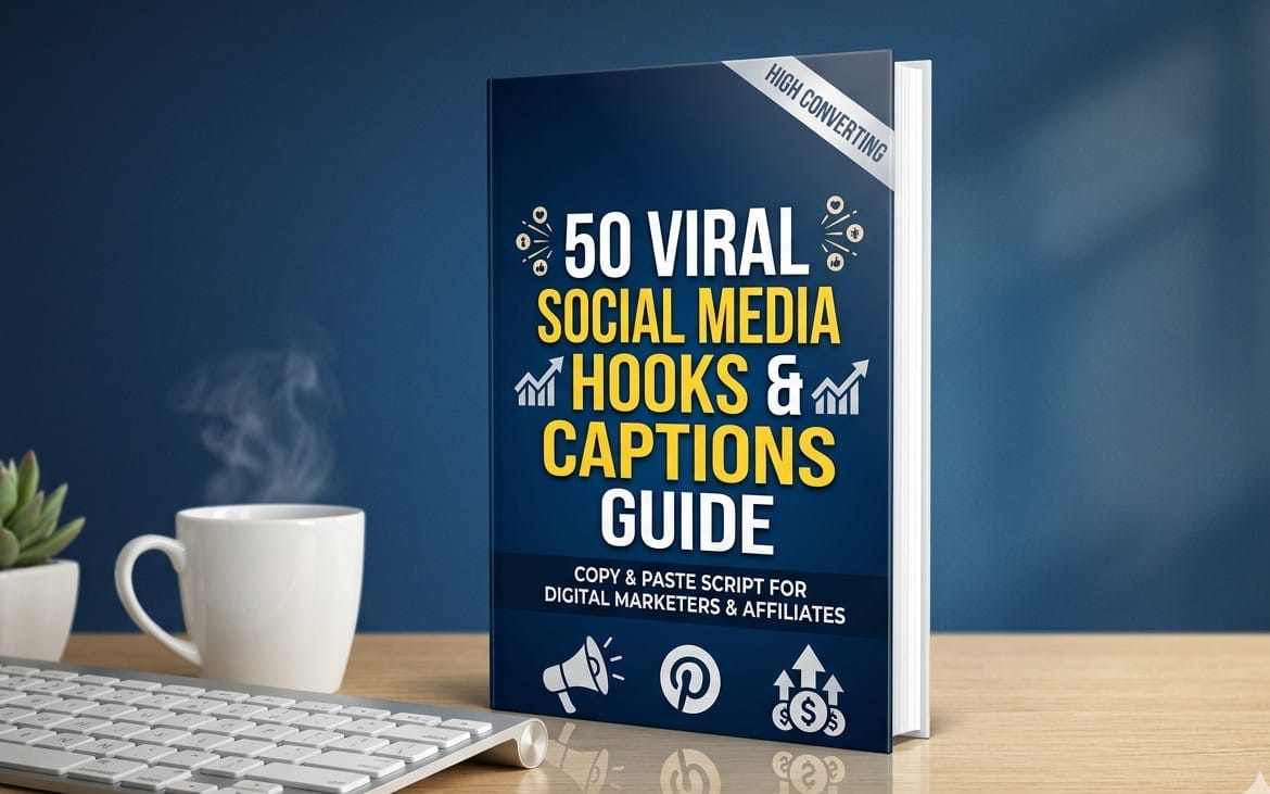 50 Viral Social Media Hooks & Captions Guide for Marketers