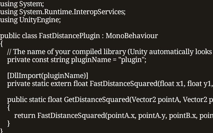 FastMath C++ Native Plugin