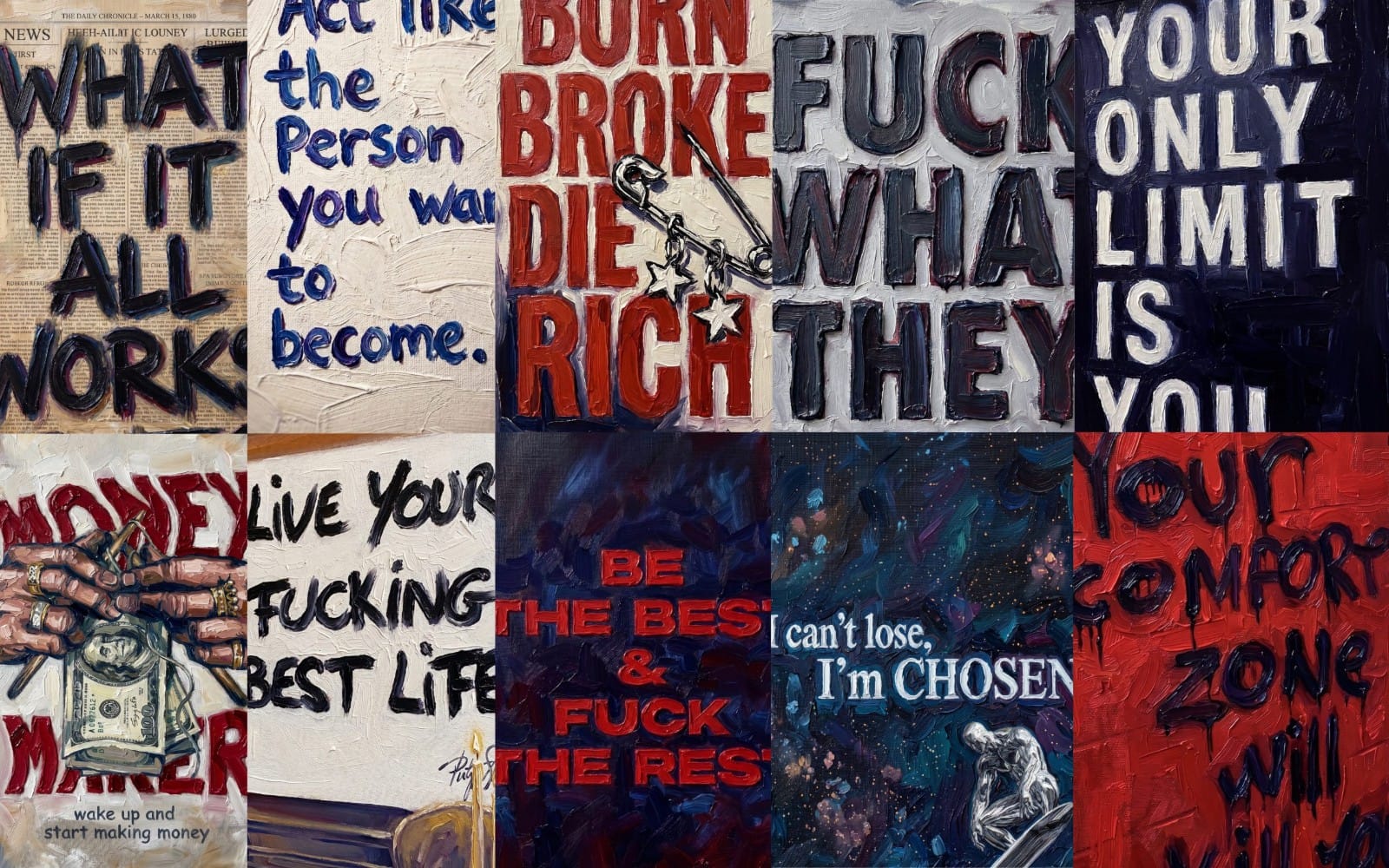 Motivational Custom Phone Wallpaper Pack (10 Wallpapers)