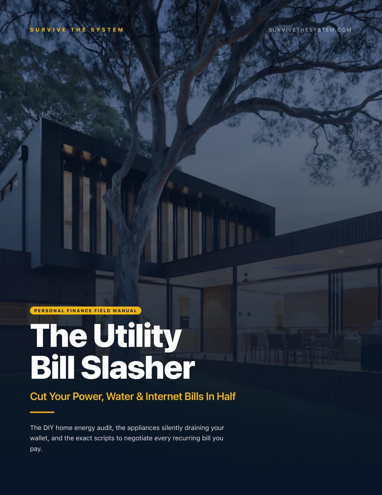 The Utility Bill Slasher