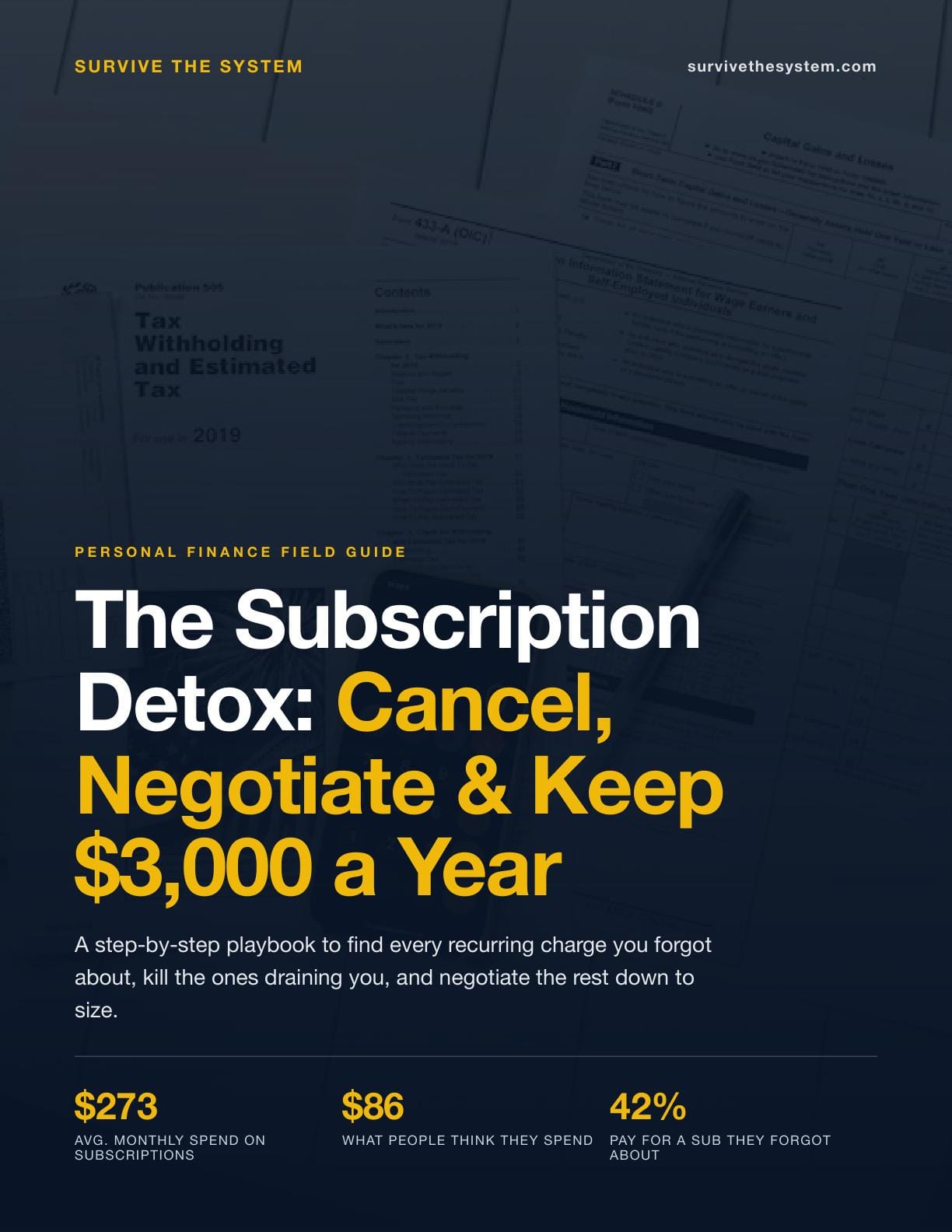 The Subscription Detox
