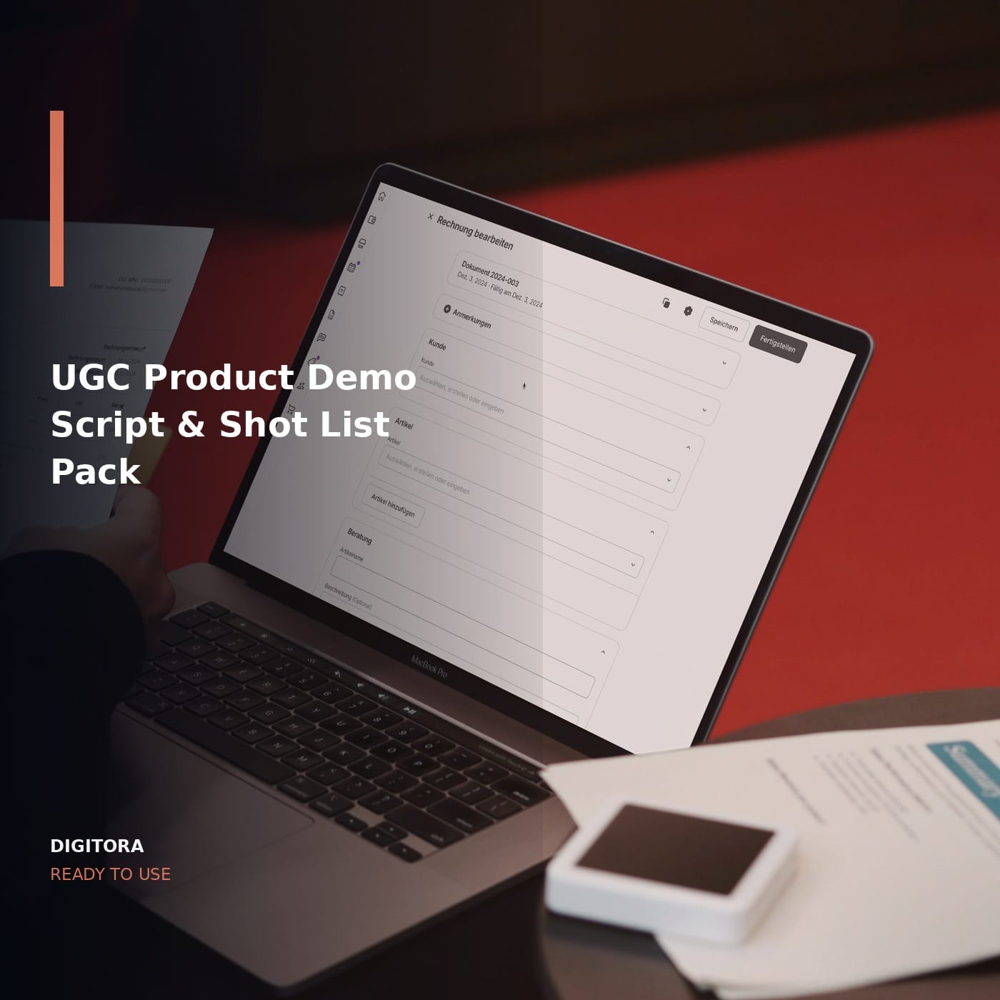 UGC Product Demo Script & Shot List Pack
