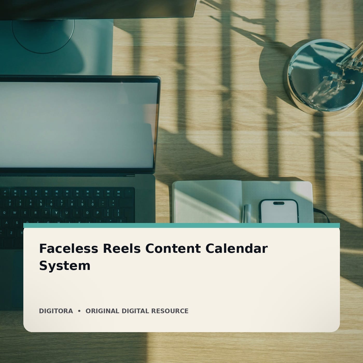 Faceless Reels Content Calendar System