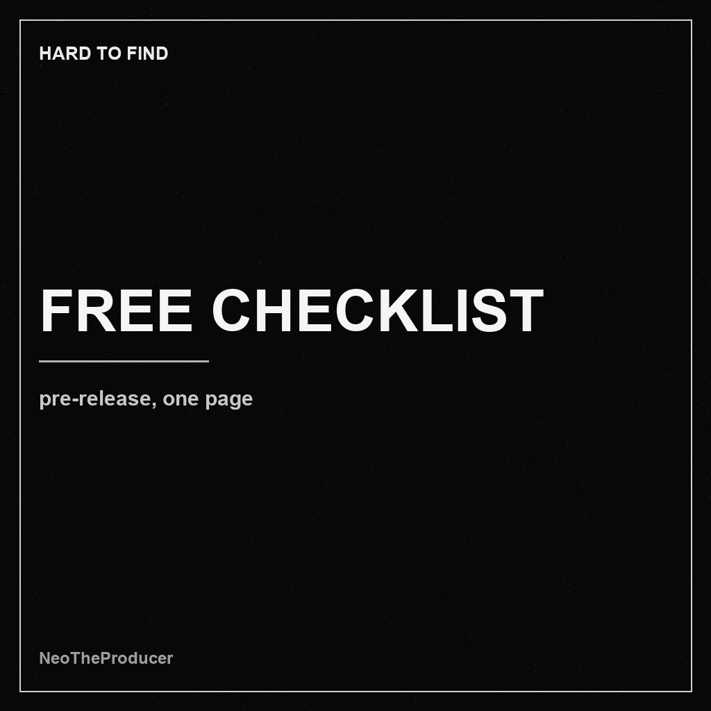 FREE CHECKLIST