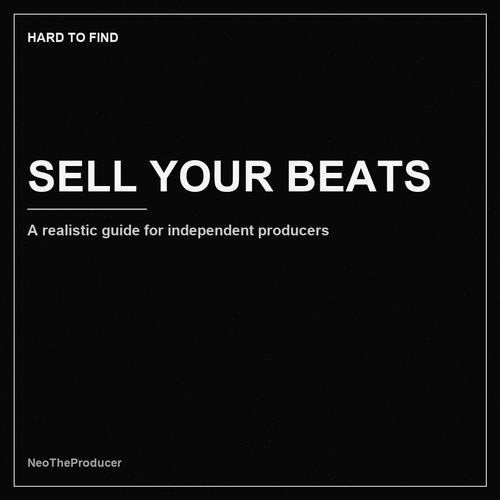 Monochrome HARD TO FIND cover for a beat-selling guide