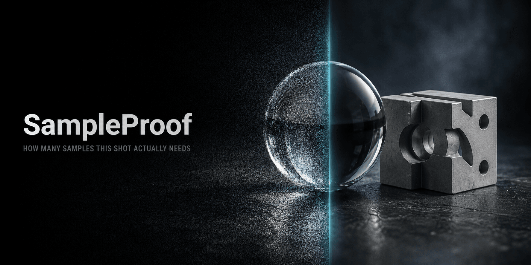 SampleProof — How Many Samples This Shot Actually Needs