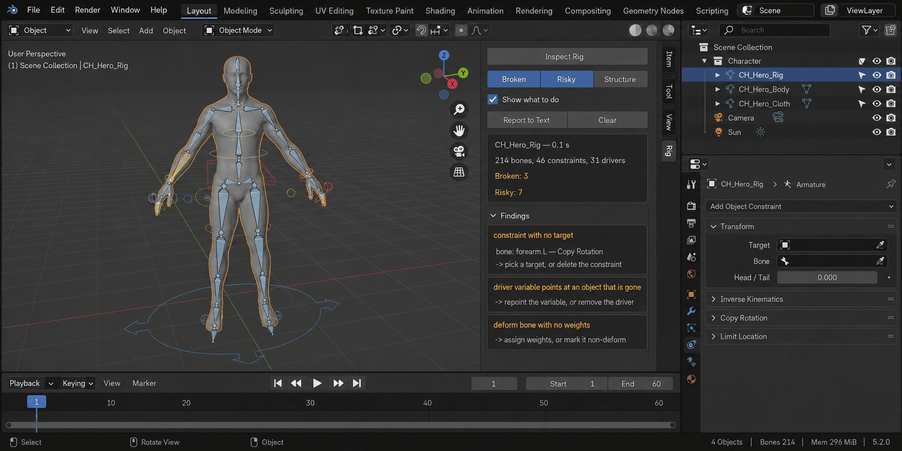 Rig Inspector — Read Any Rig in a Minute