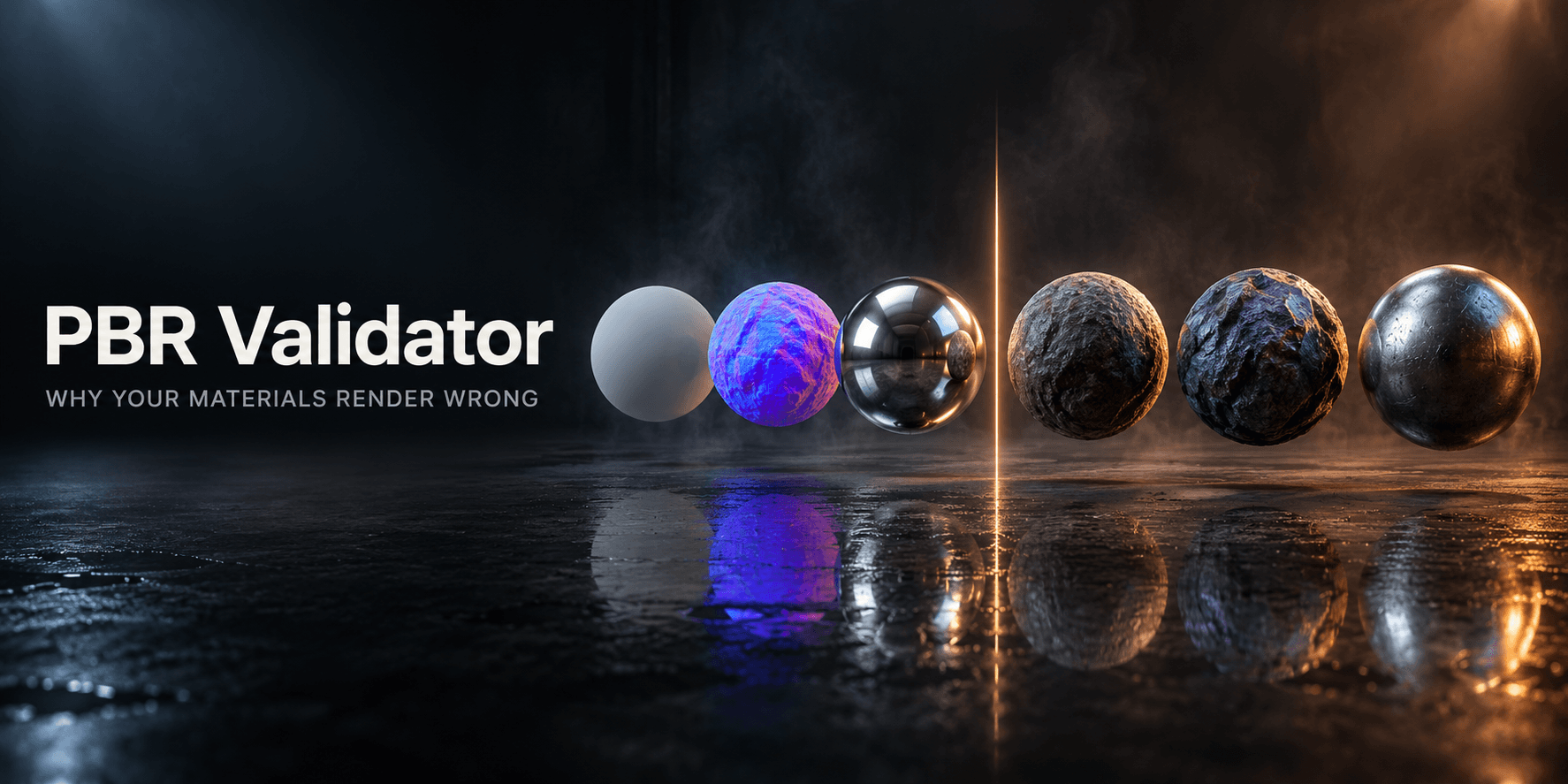 PBR Validator — Find the Material Mistakes That Only Show Up in the Render