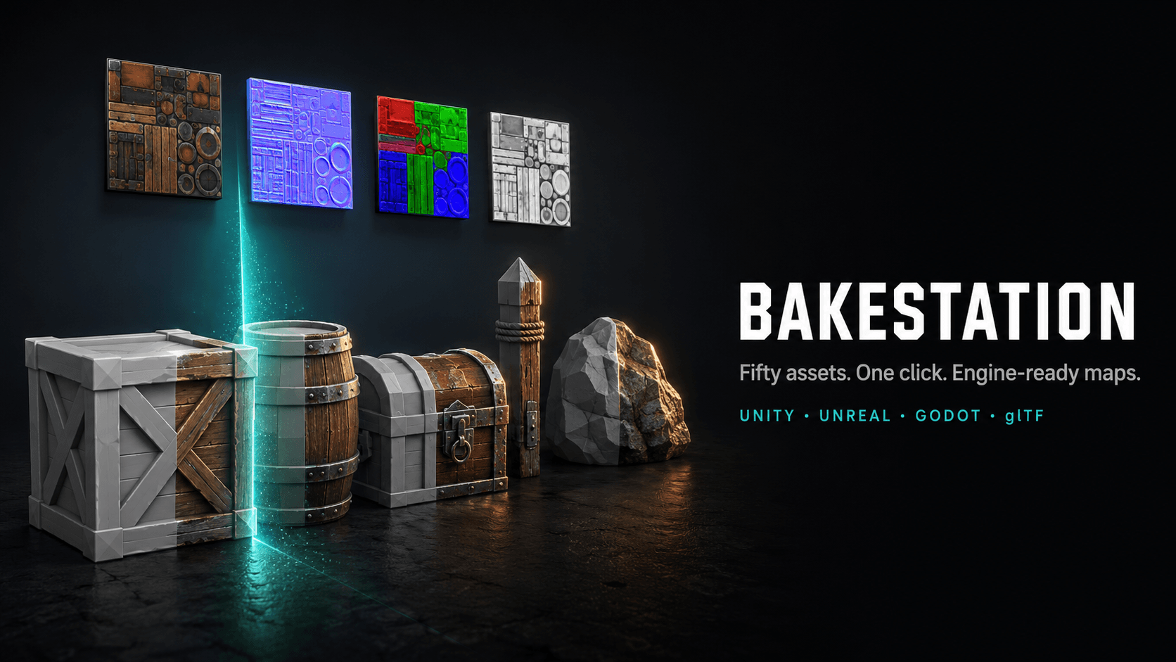 BakeStation — Batch PBR Baker