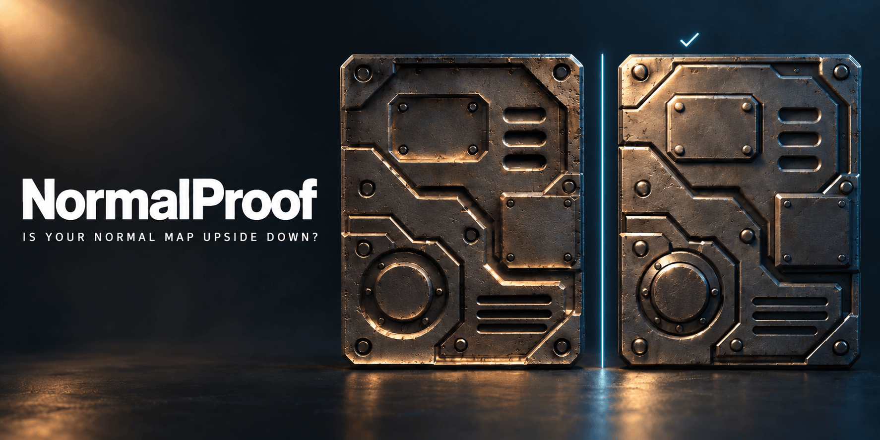 NormalProof — Is Your Normal Map Upside Down? Checked, Fixed, Proven