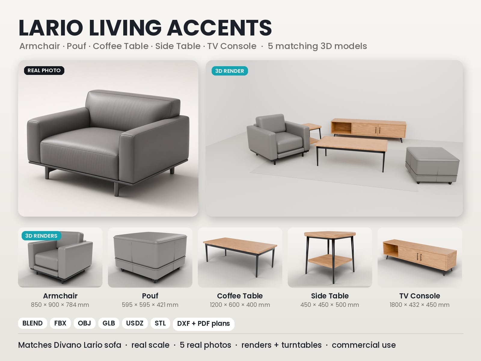 Lario Living Accents 3D pack - cover