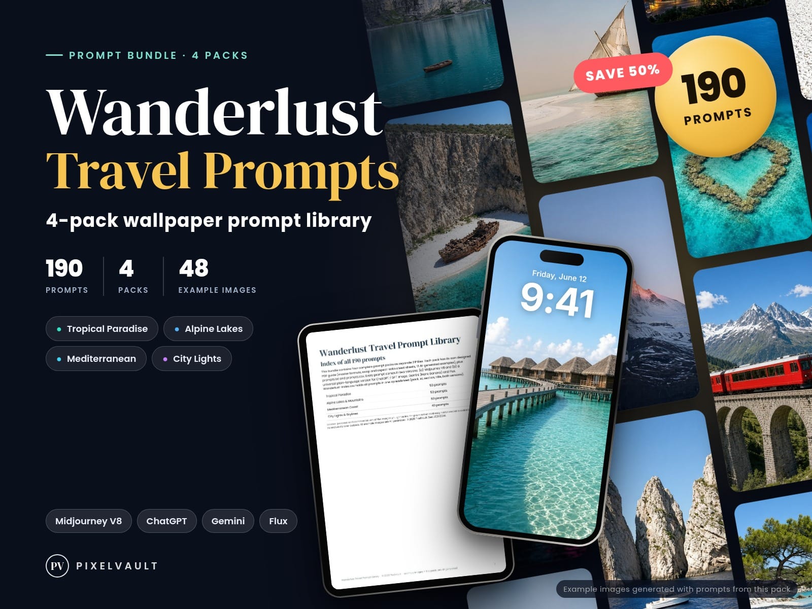 Wanderlust Travel Prompt Library cover (covers-v2)