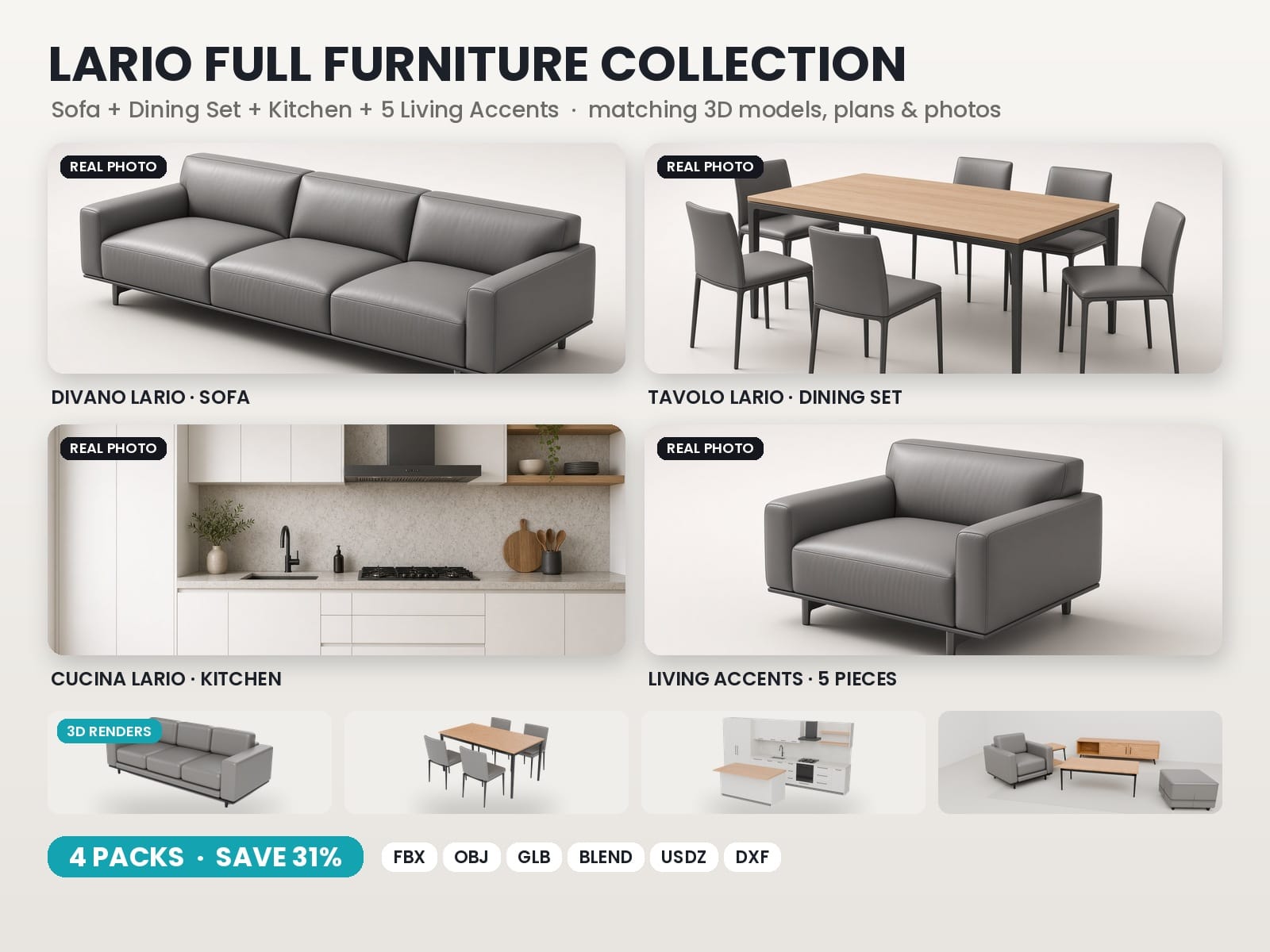 Lario Full Furniture Collection - cover