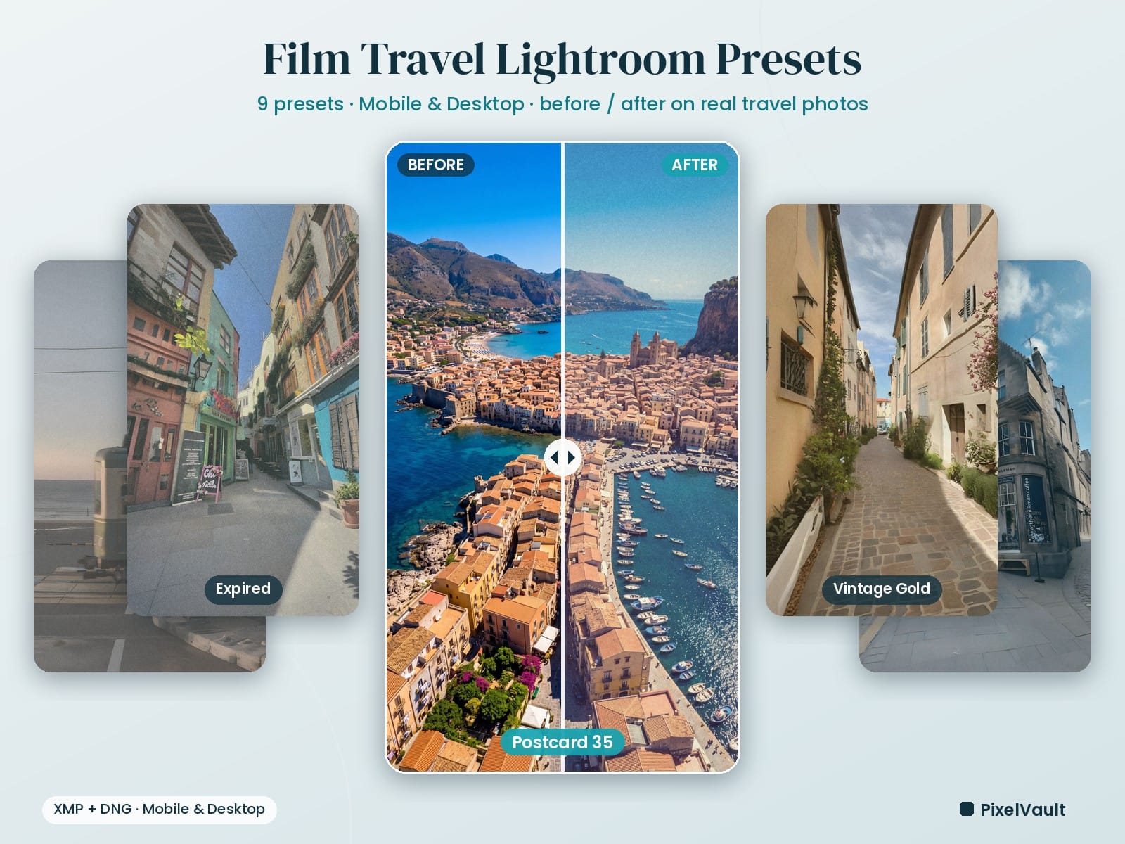Film Lightroom presets - cover