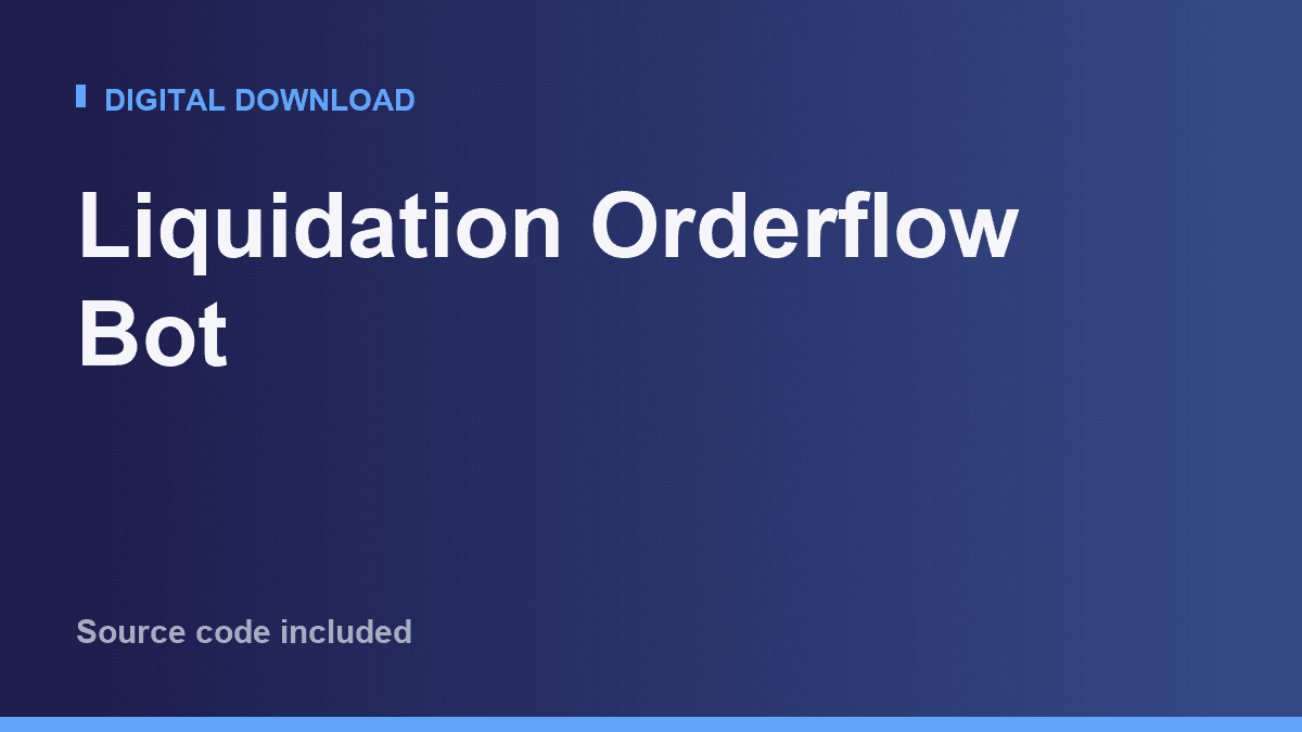 Liquidation Orderflow Bot