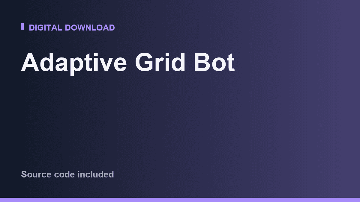 Adaptive Grid Bot