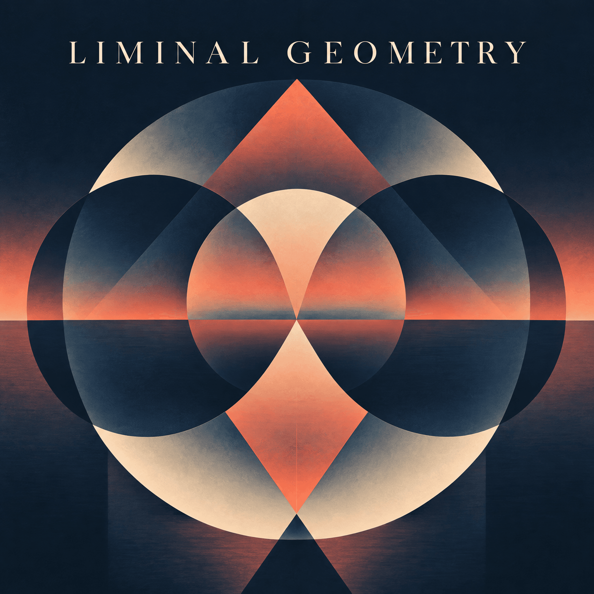 Liminal Geometry: 12 Abstract Print Originals cover 1