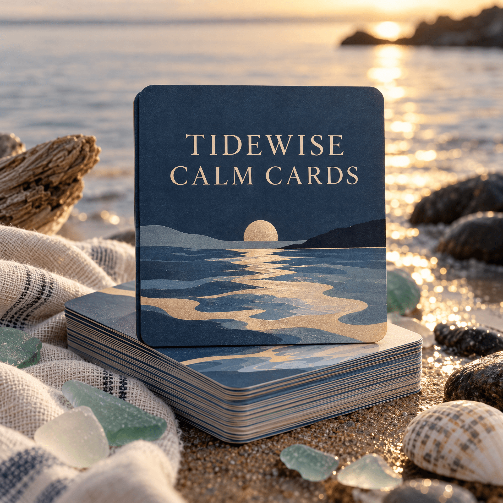 Tidewise Calm Cards: 36 Micro-Prompts cover 1