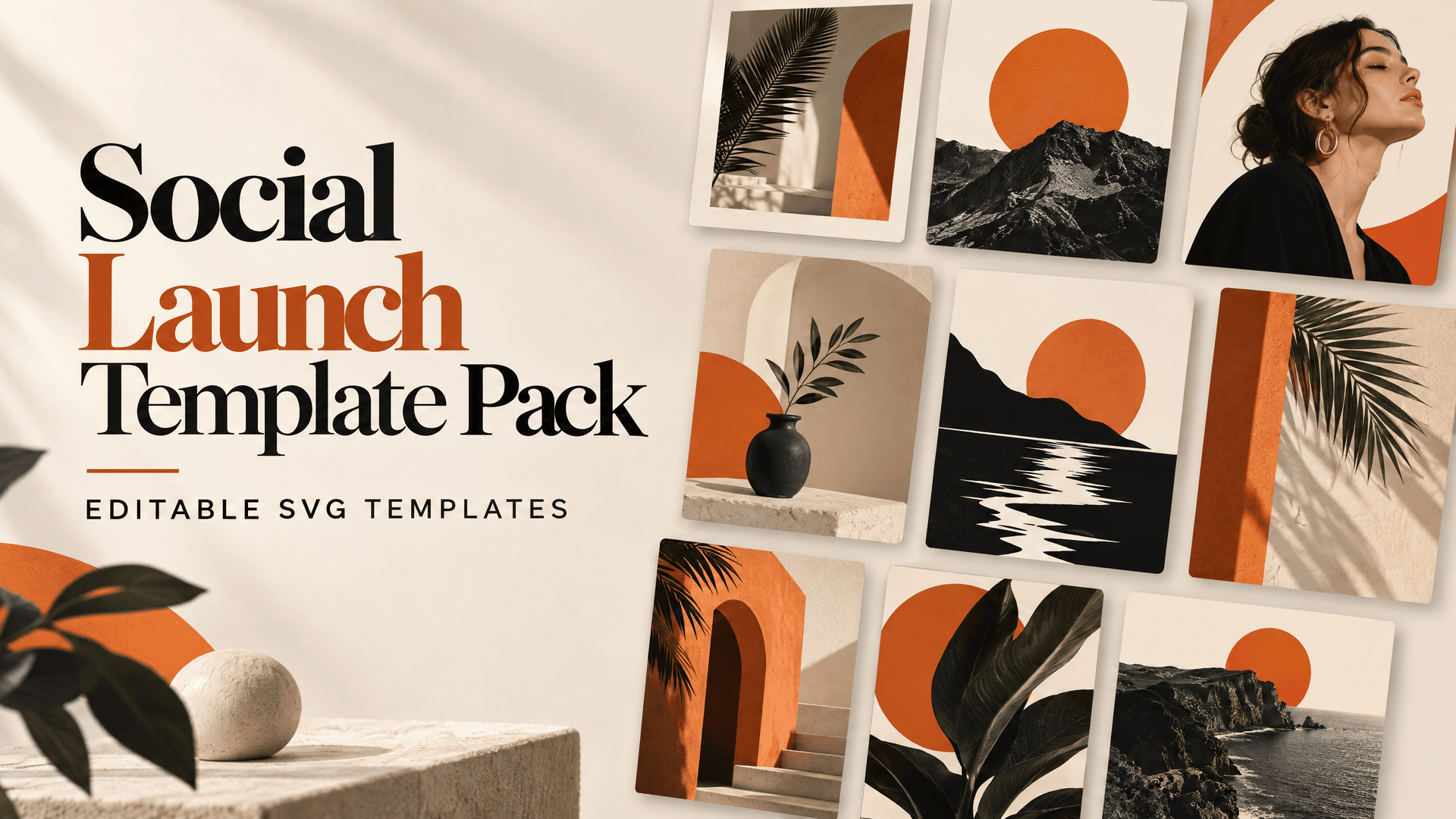 Social Launch Template Pack premium cover