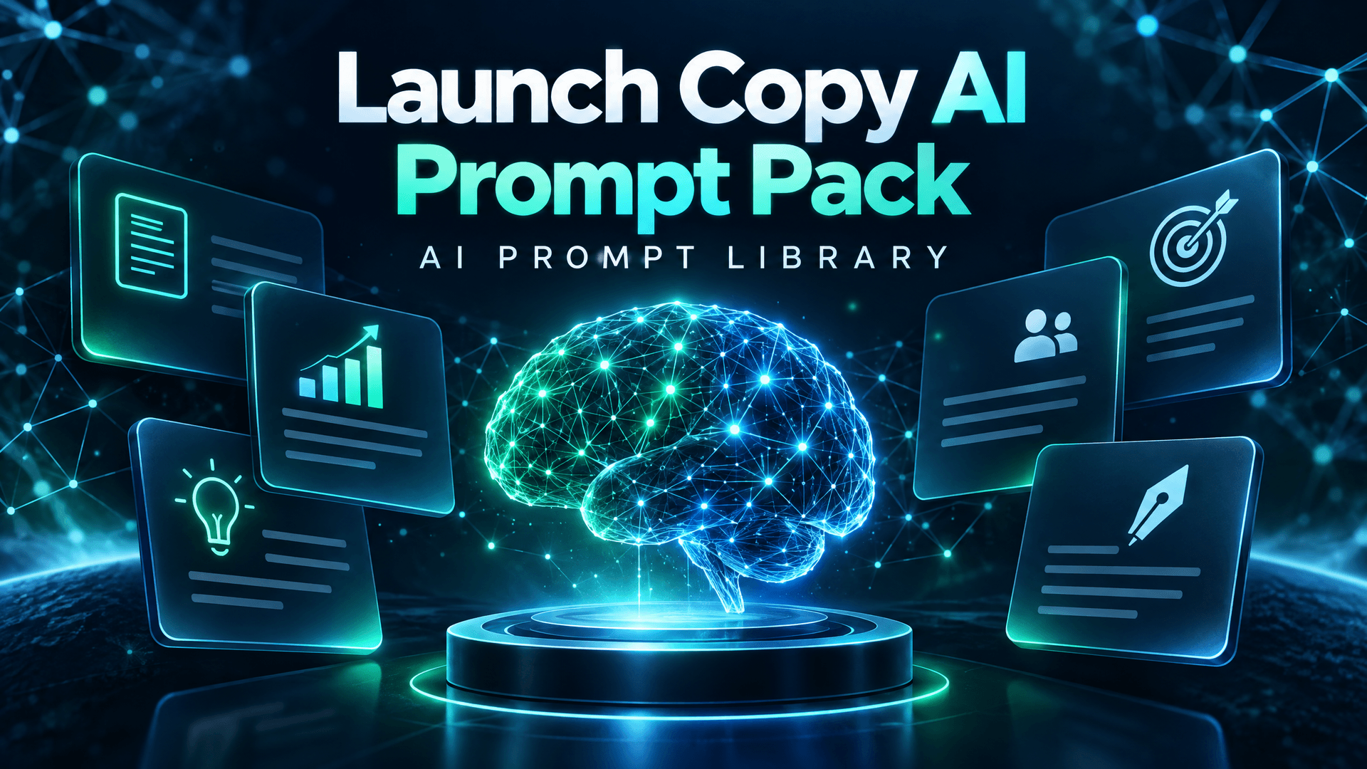 Launch Copy AI Prompt Pack premium cover