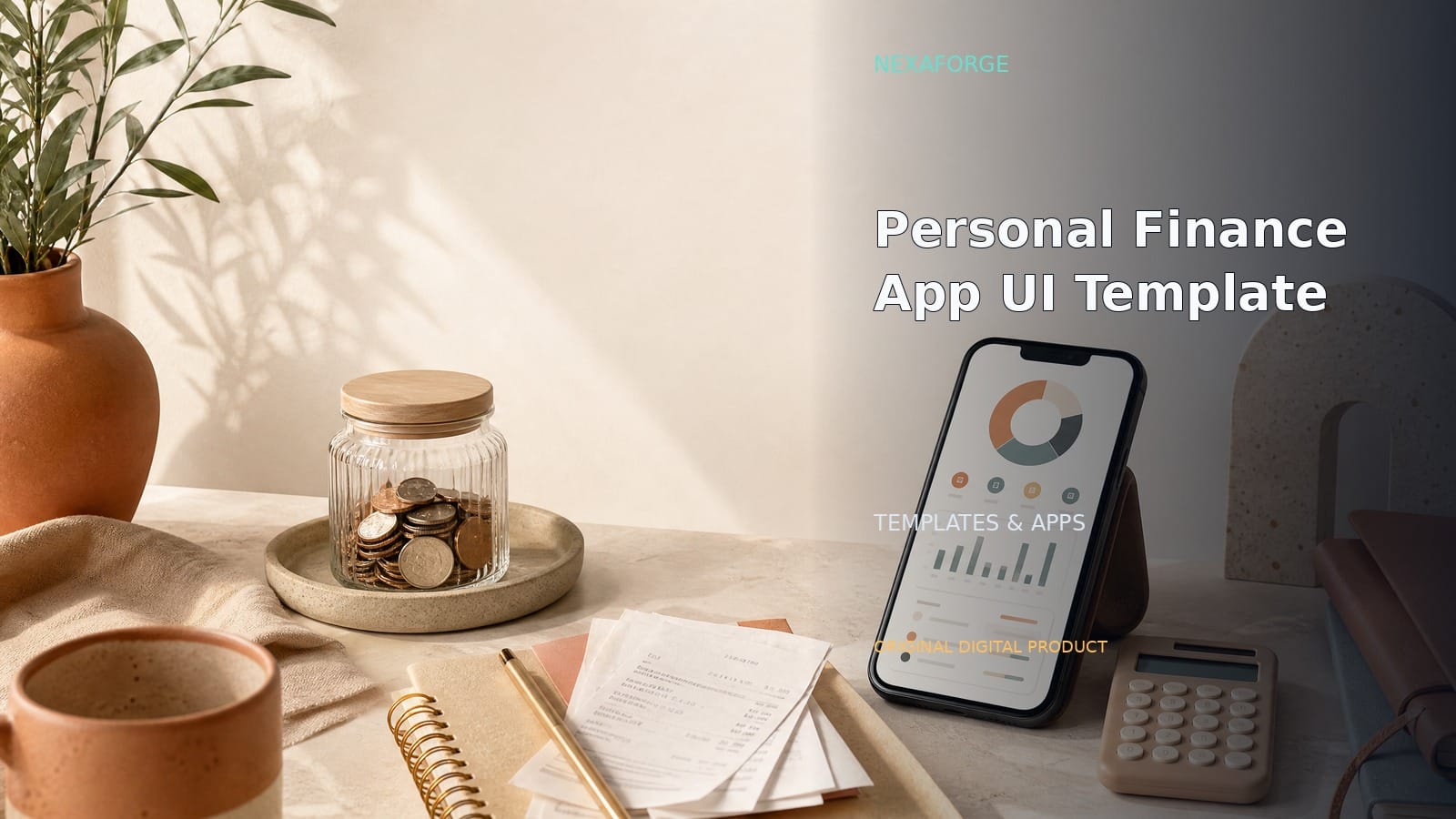 Personal Finance App UI Template