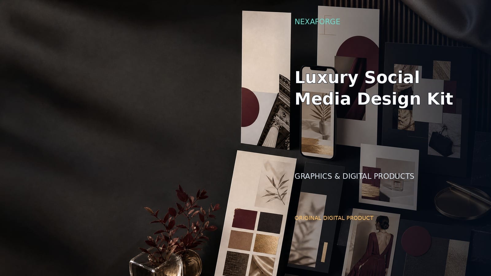 Luxury Social Media Design Kit