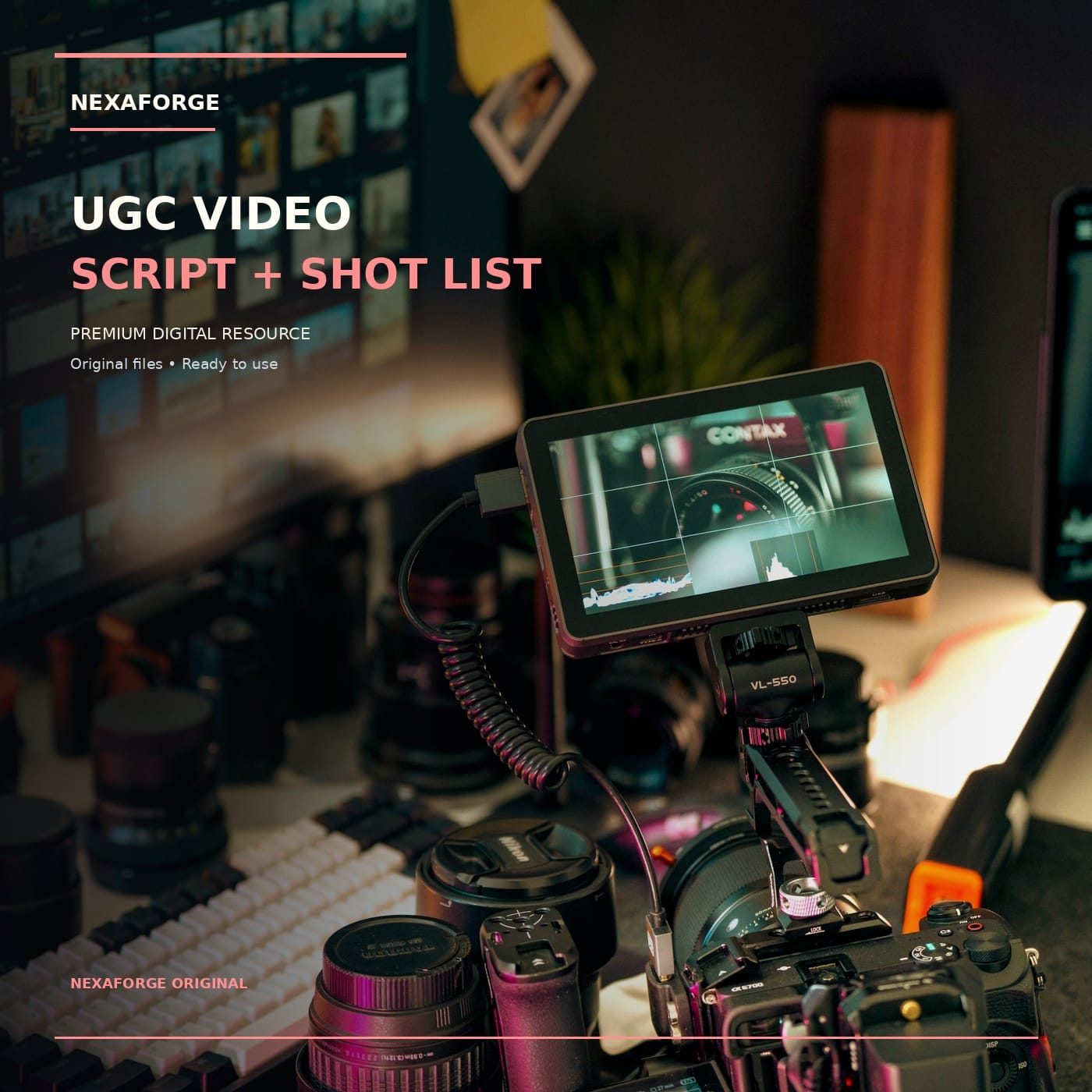 UGC Video Script & Shot List Pack