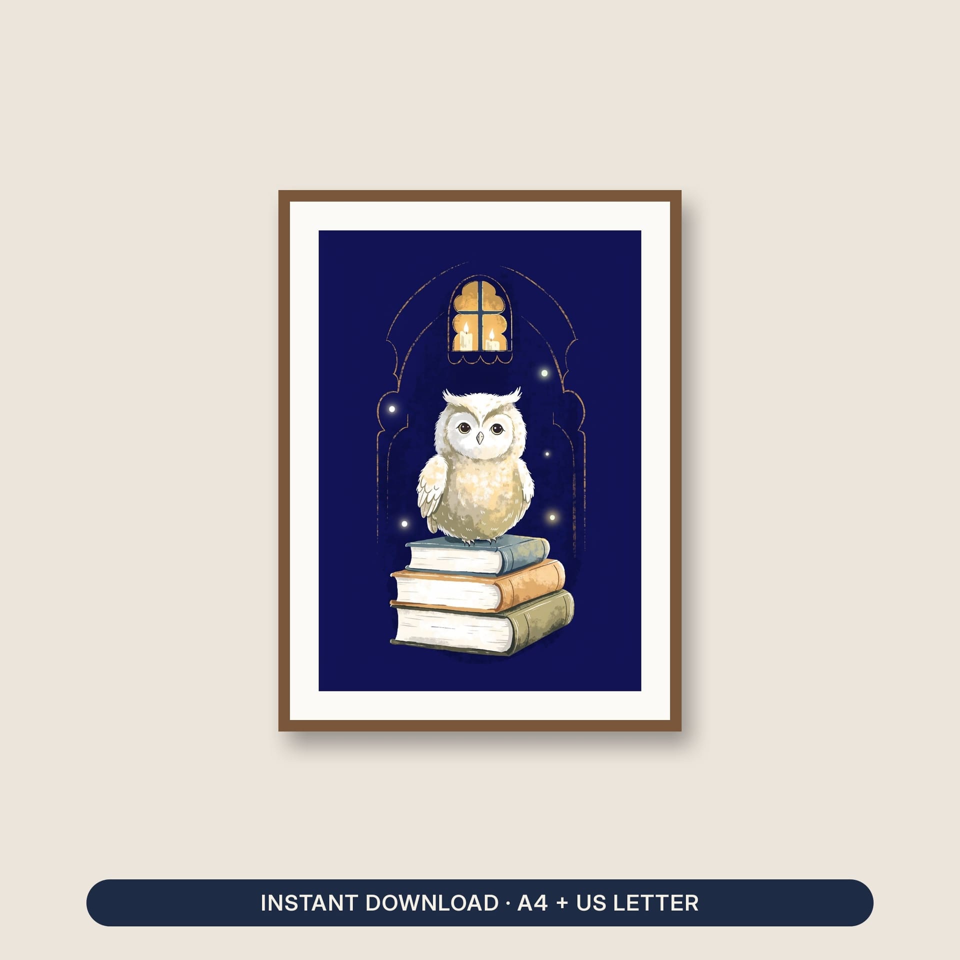 Nursery Wall Art Printable – listing cover of the printable wall art