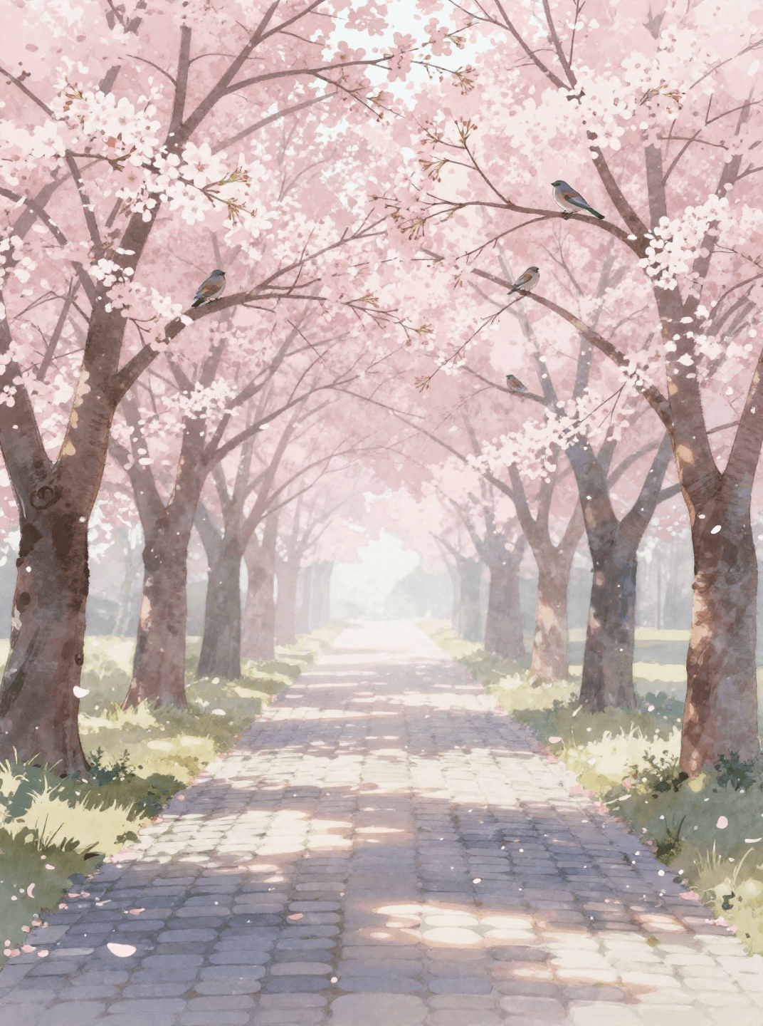 Cherry Blossom Path