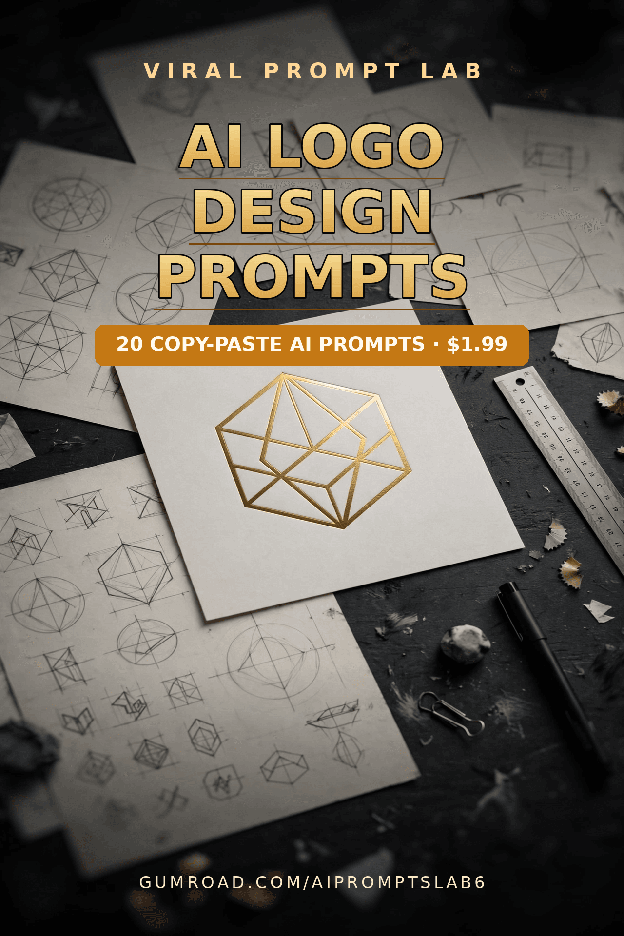 AI Logo Design Prompts: 20 Copy-Paste Prompts for Professional Logos, Monograms