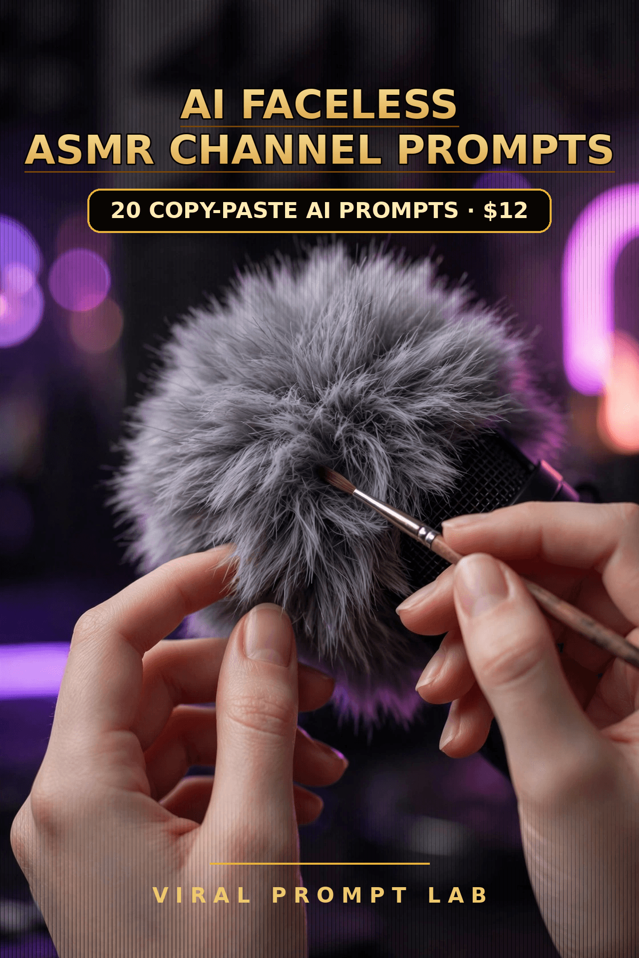 AI Faceless ASMR Channel Prompts: 20 Copy-Paste AI Video Prompts for Trigger Cla