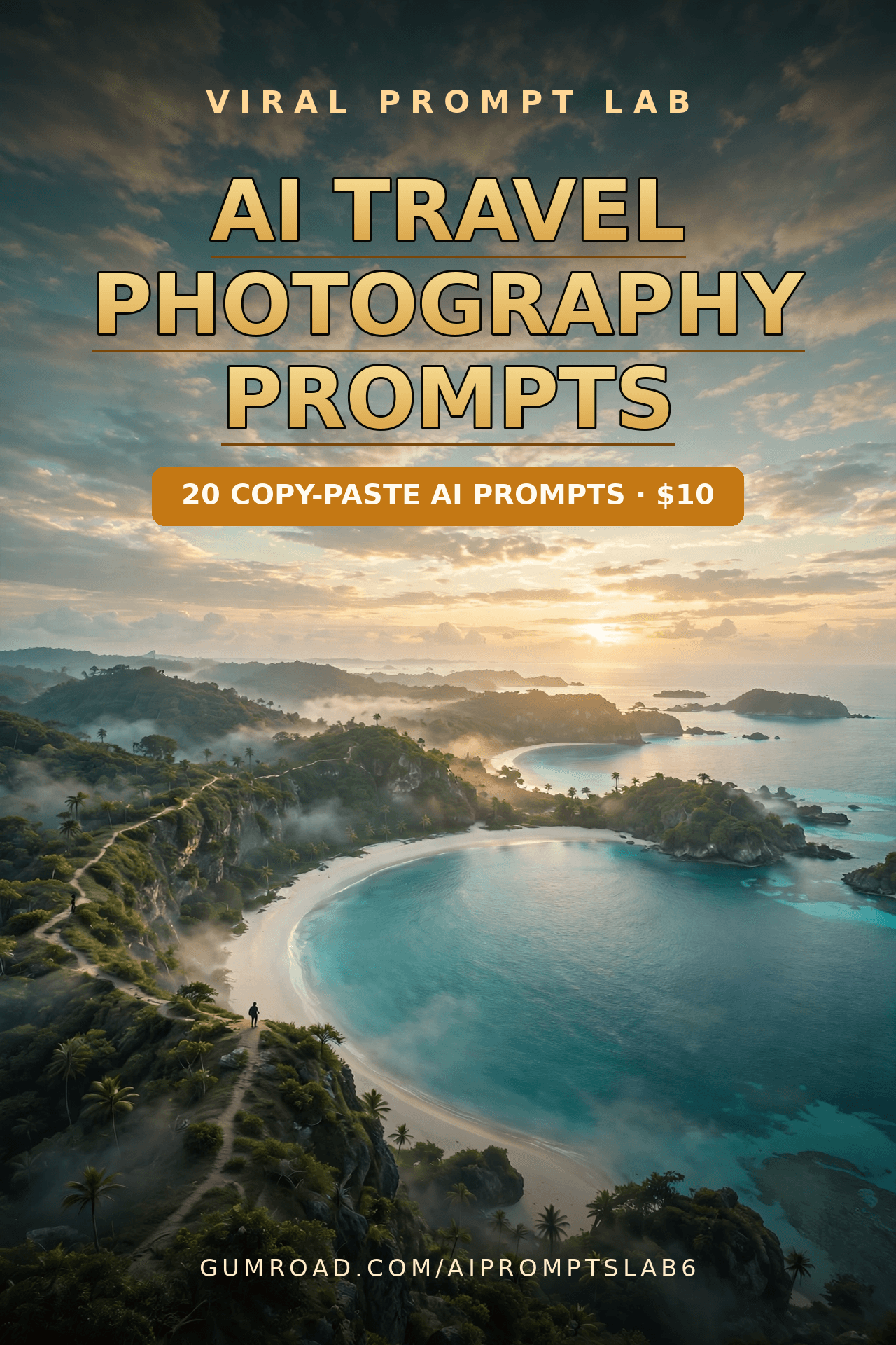 AI Travel Photography Prompts: 20 Copy-Paste Prompts for Wanderlust Travel Photo
