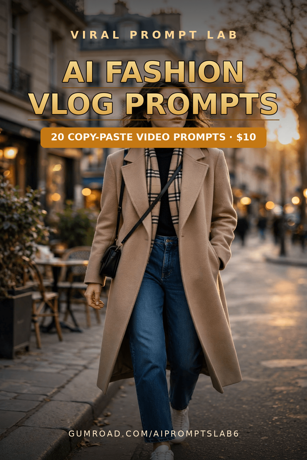 AI Fashion Vlog Video Prompts: 20 Copy-Paste Prompts for 10-Second Outfit Transi