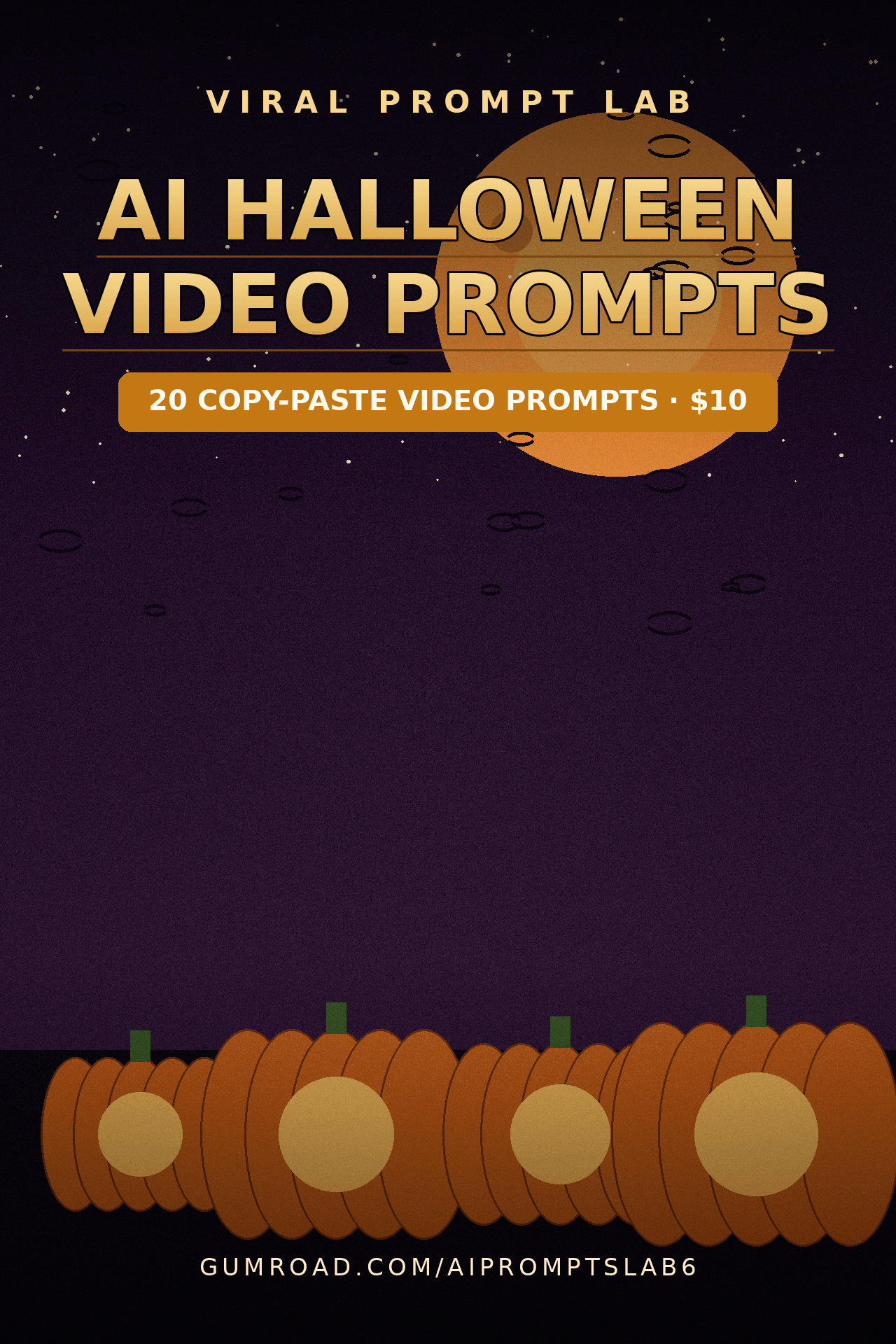 AI Halloween Video Prompts: 20 Copy-Paste Veo 3, Runway, Pika & Hailuo Prompts f