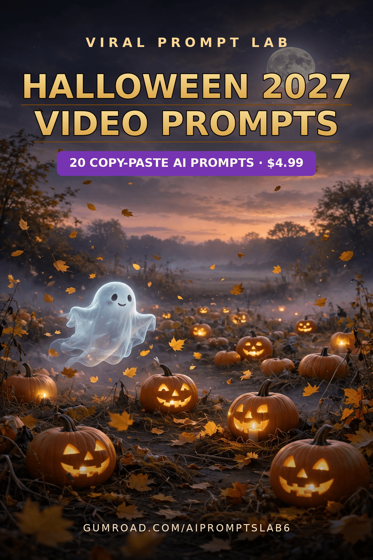 Halloween 2027 Video Prompts: 20 Copy-Paste AI Video Prompts for Tasteful-Spooky