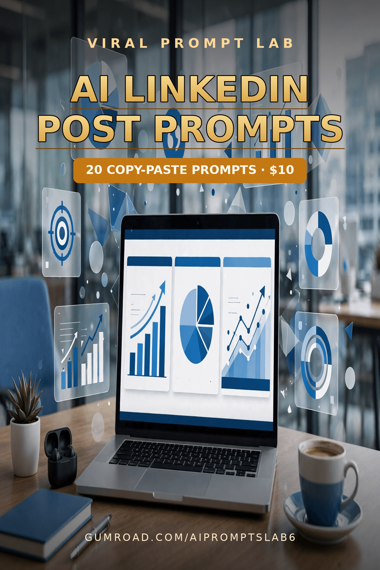 AI LinkedIn Post Prompts: 20 Copy-Paste Prompts for Professional Carousels, Info