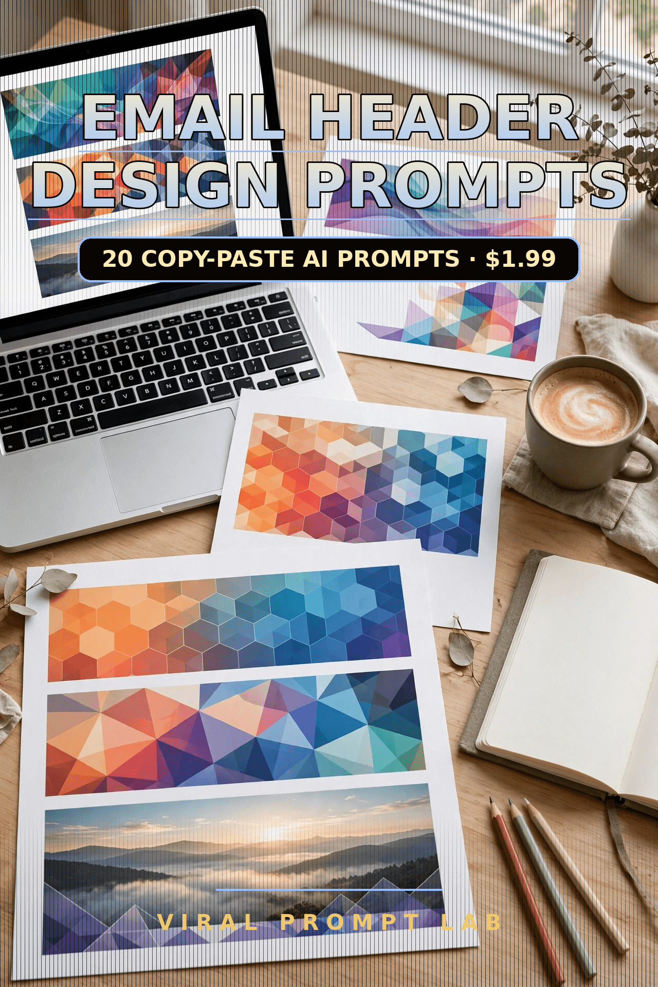 AI Email Header Design Prompts: 20 Copy-Paste Prompts for Headers That Get Opene