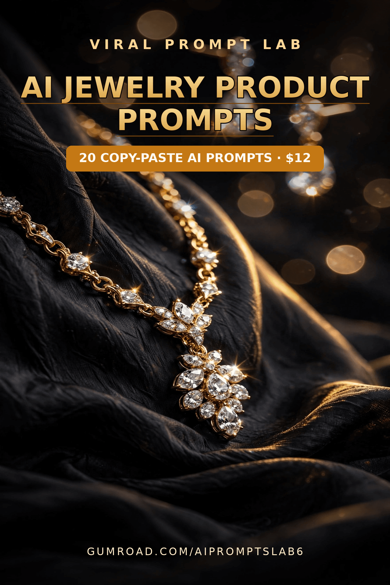 AI Jewelry Product Photography Prompts: 20 Copy-Paste Prompts for Ring Macros, N