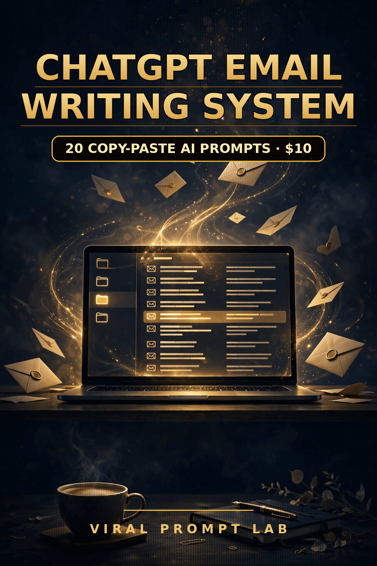 ChatGPT Email Writing System: 20 Copy-Paste AI Prompts for Cold Outreach, Follow