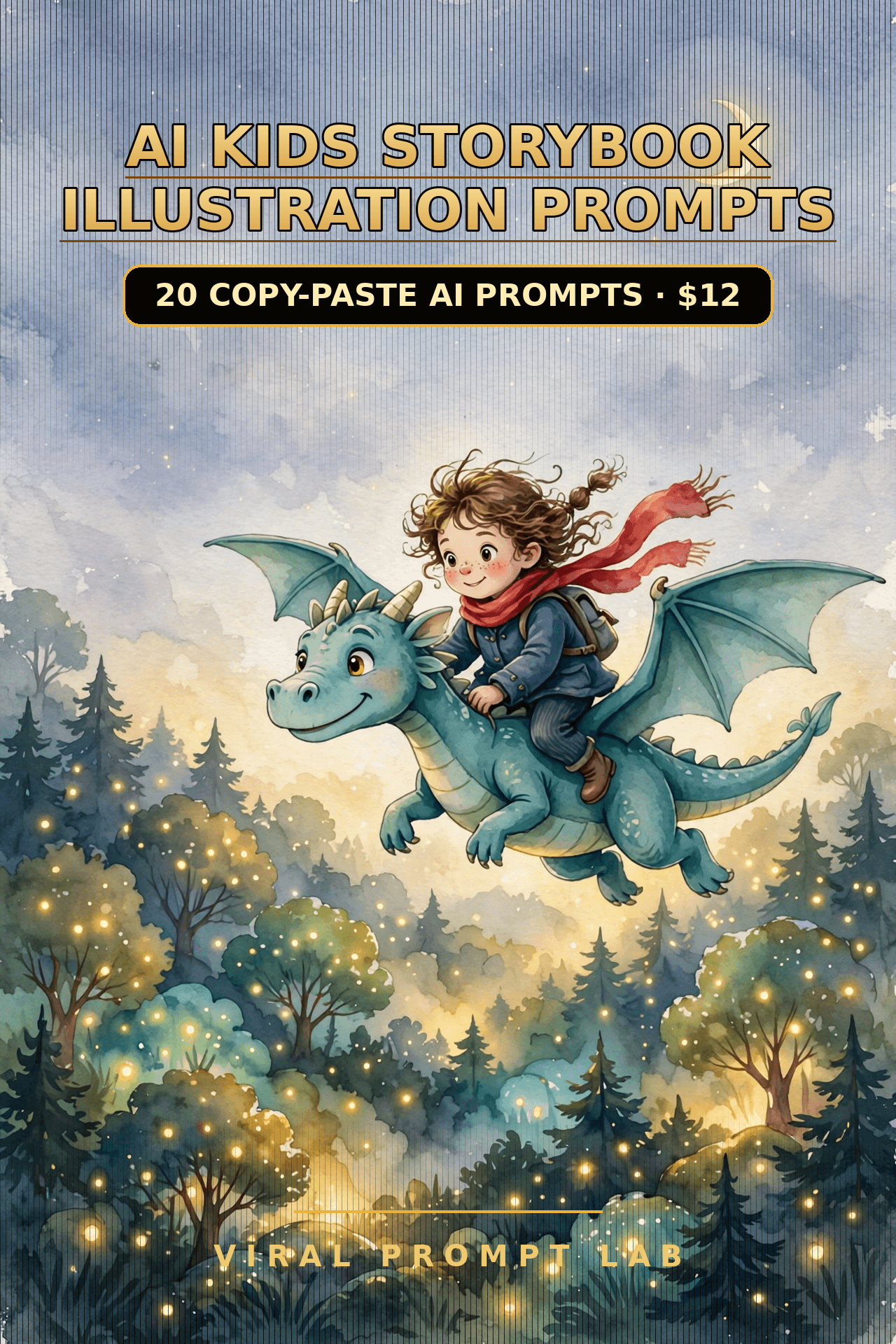 AI Kids Storybook Illustration Prompts: 20 Copy-Paste Prompts for Wholesome Chil