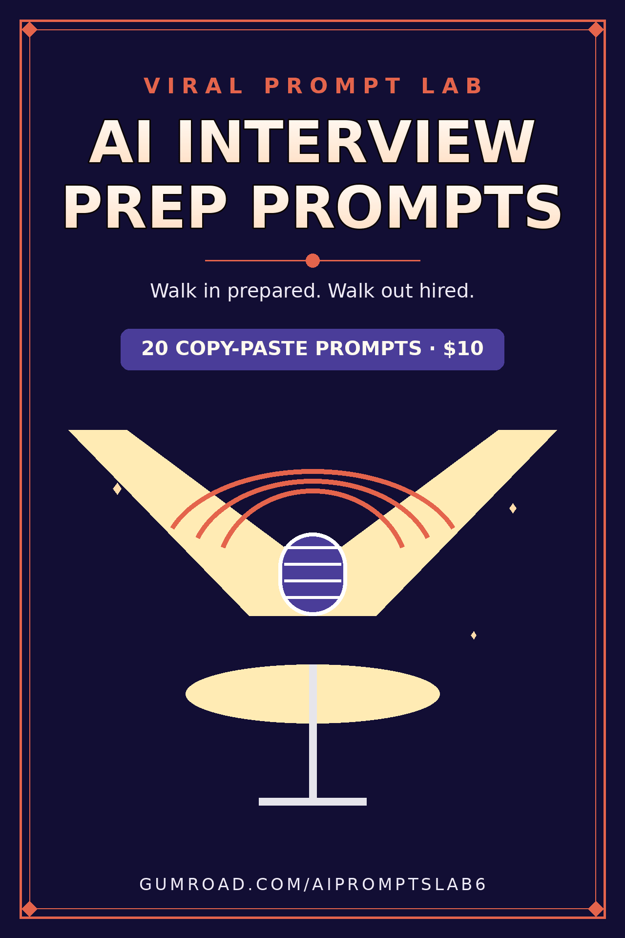 AI Interview Prep Prompts: 20 Copy-Paste Prompts for STAR Stories, Mock Intervie