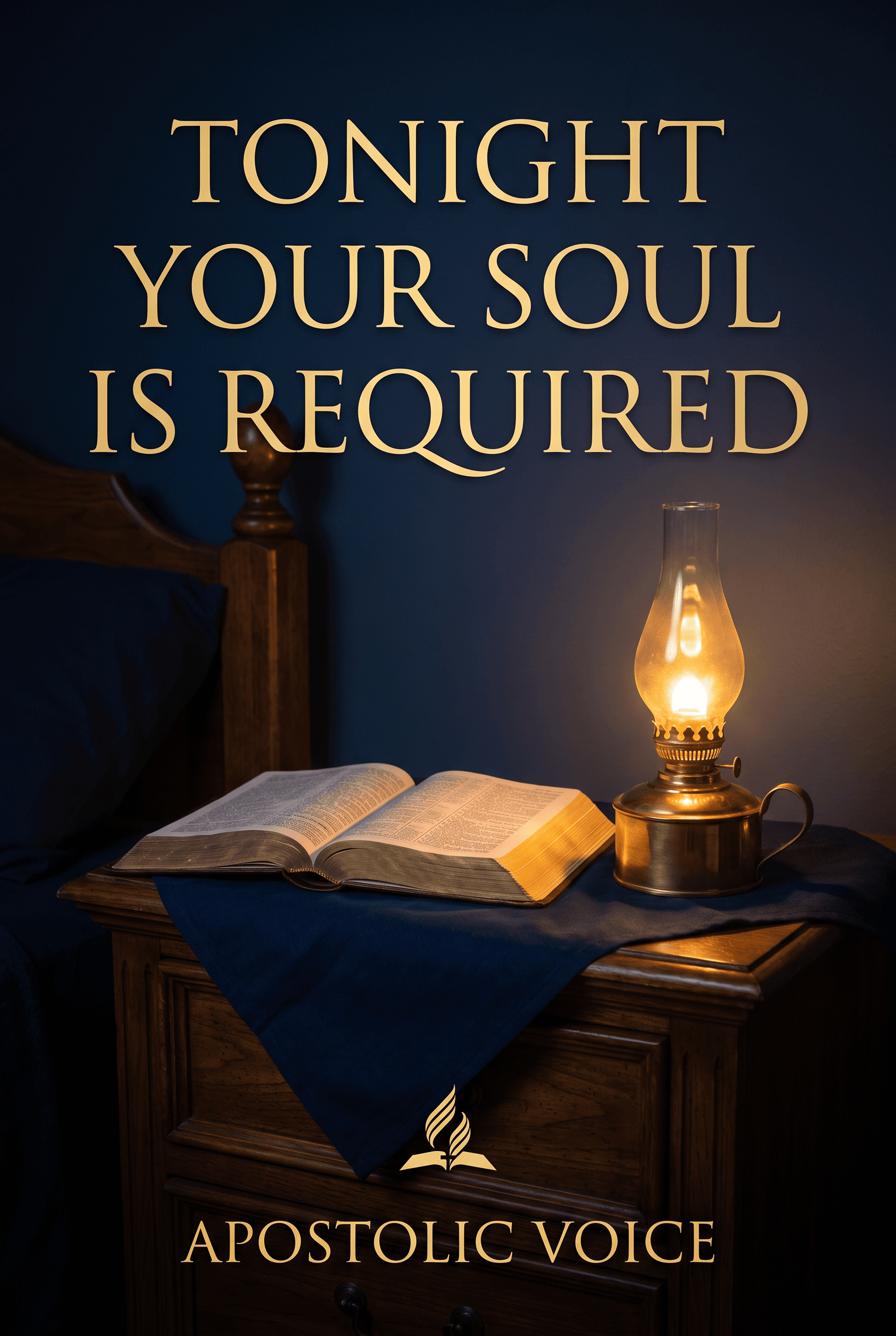 Tonight Your Soul Is Required Cover