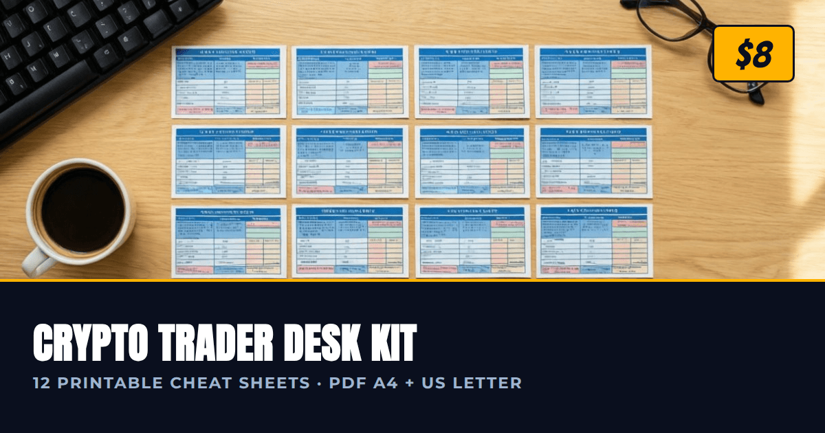 Crypto Trader Desk Kit