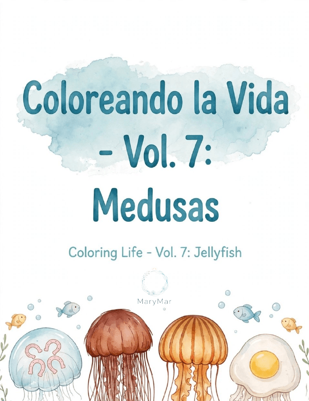 Coloring Life Vol. 7: Jellyfish - preview 1