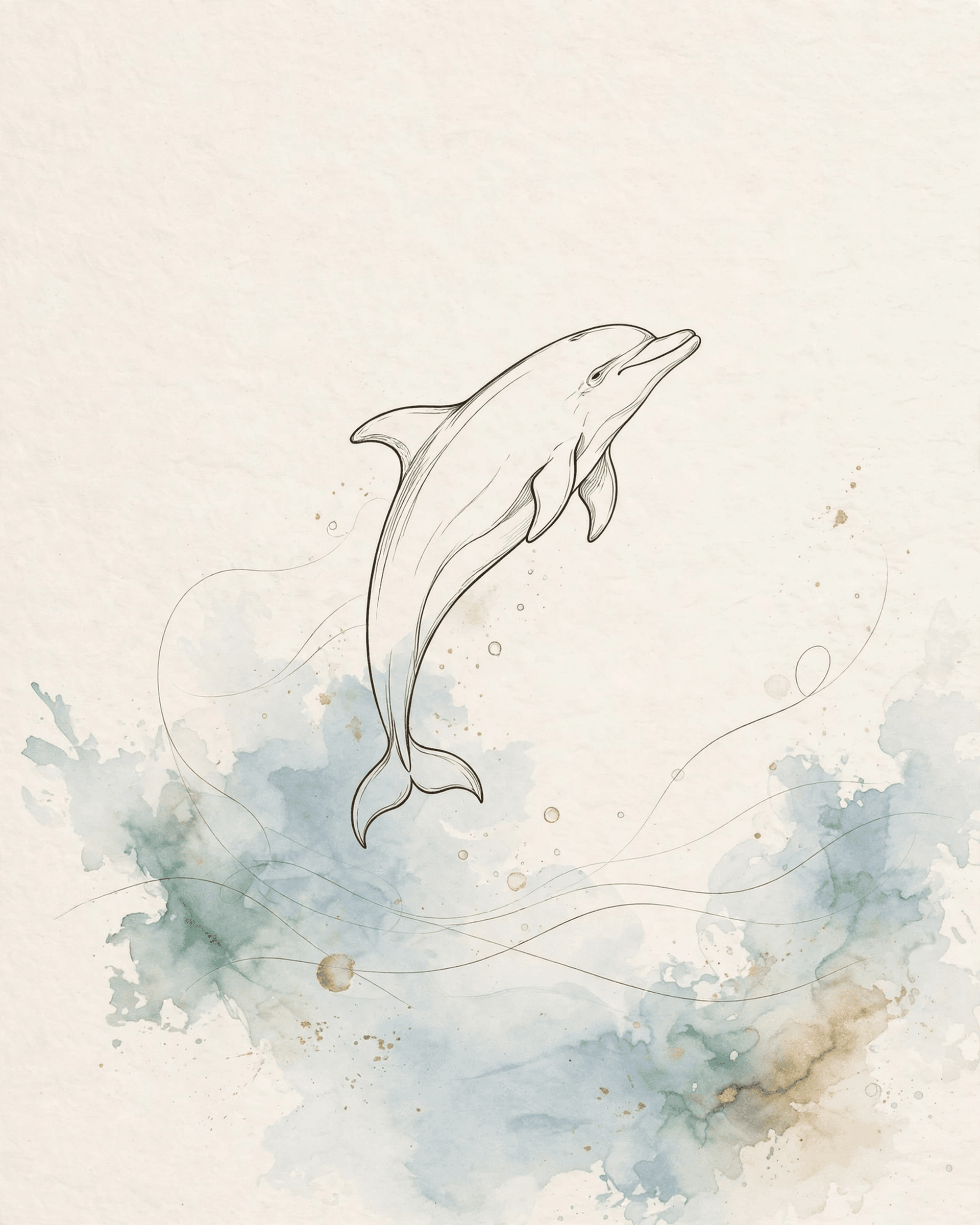 Amigos del Mar — Ocean Friends Wall Art: 6 Printable Nursery Prints (Bilingual EN/ES) - preview 1