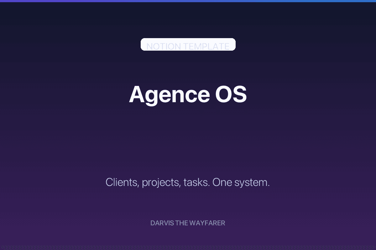 Agence OS — Notion Template (FR)