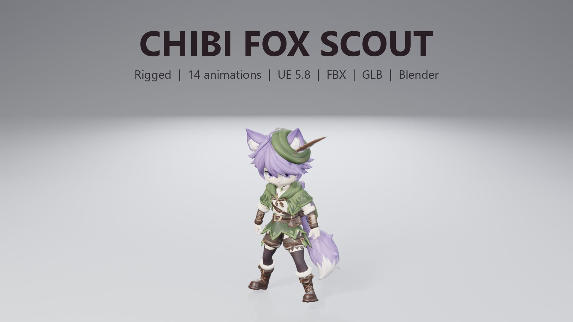 Chibi Fox Scout - thumbnail