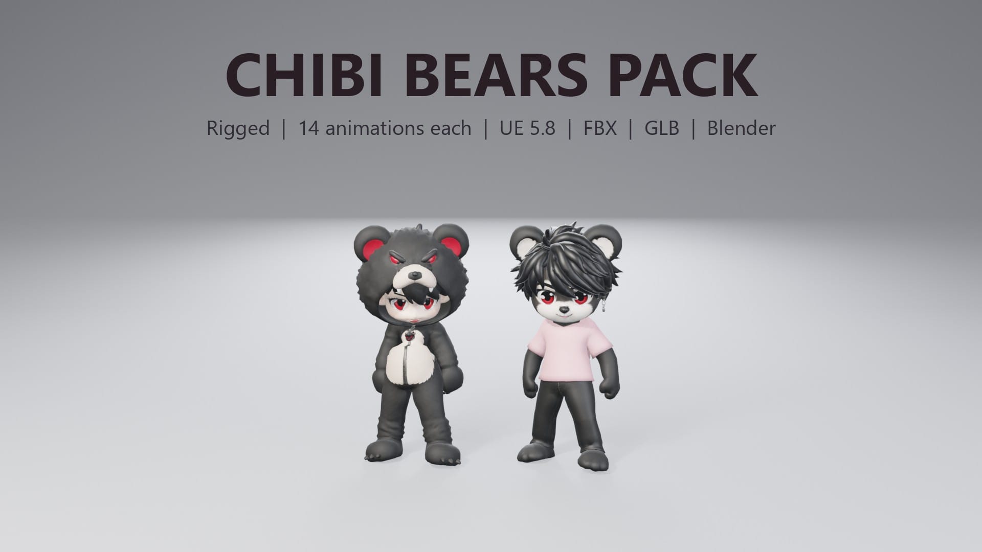 Chibi Bears Pack - thumbnail